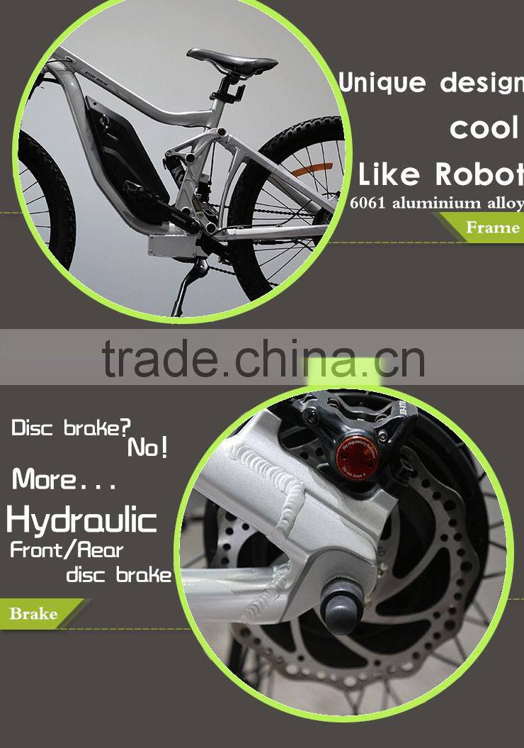 Tornado, 2016 new model mountain electric bicycle with lcd display