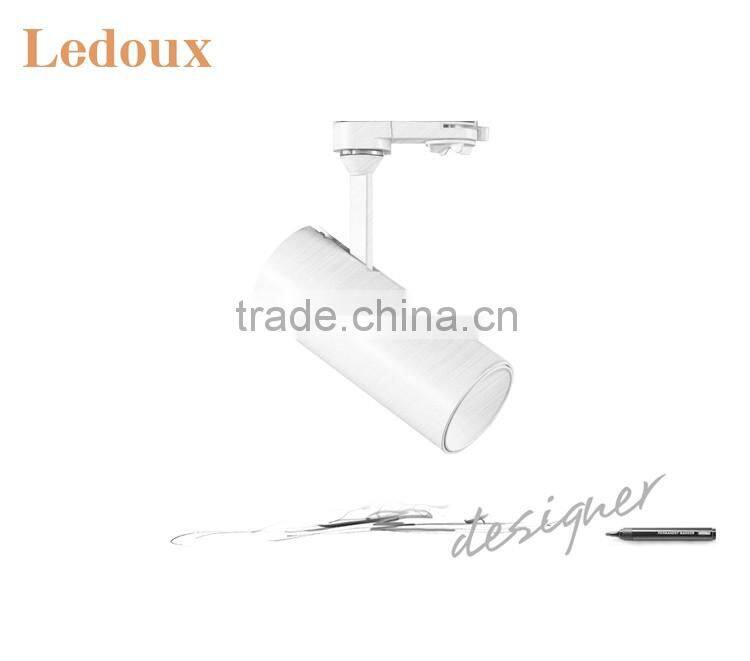 SAA dimmable led track light gold white and balck inner ring optional