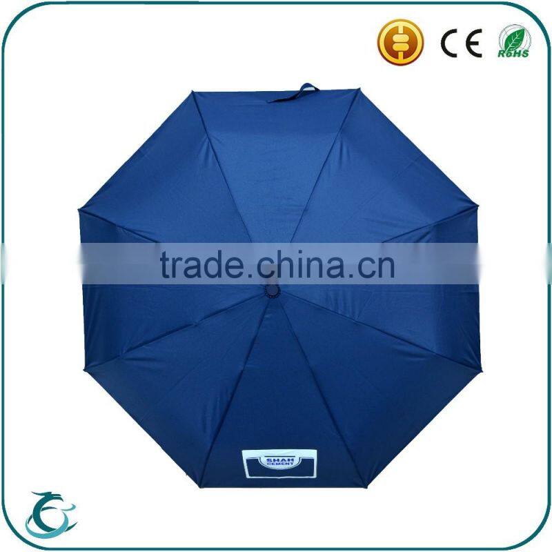 2016 hot sell manual style fiberglass frame foldable rain umbrellas