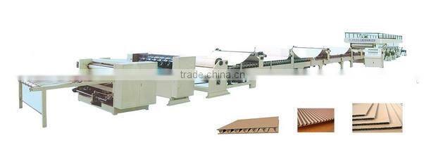 corrugated boxes cardboard making machine