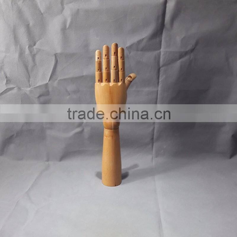 Kids wooden hand woman wooden hand male wooden hand male display hands