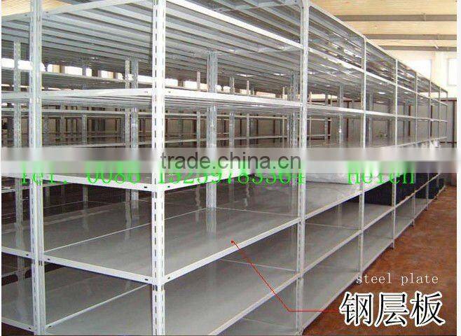 angle steel shelf