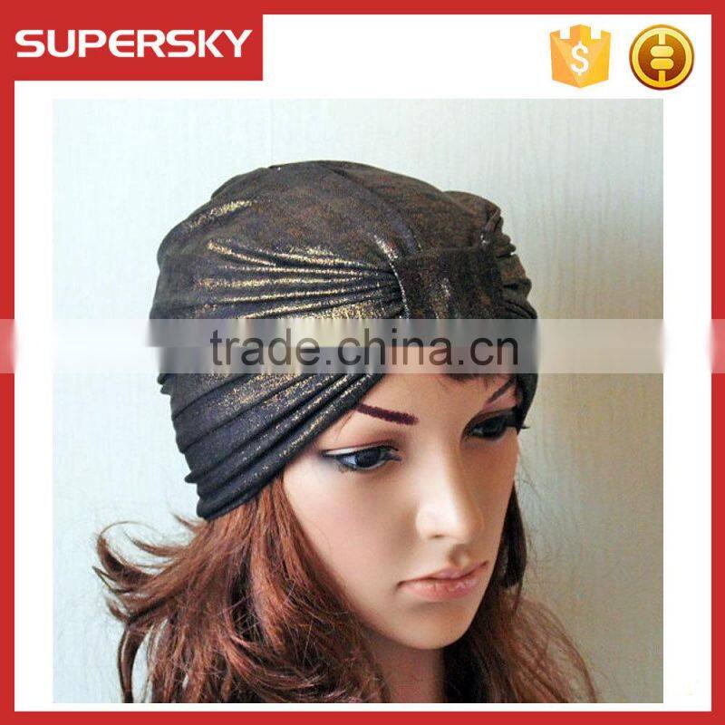 A-146 fashion hair turban hat fashion jersey twist turban women stretch turban hat