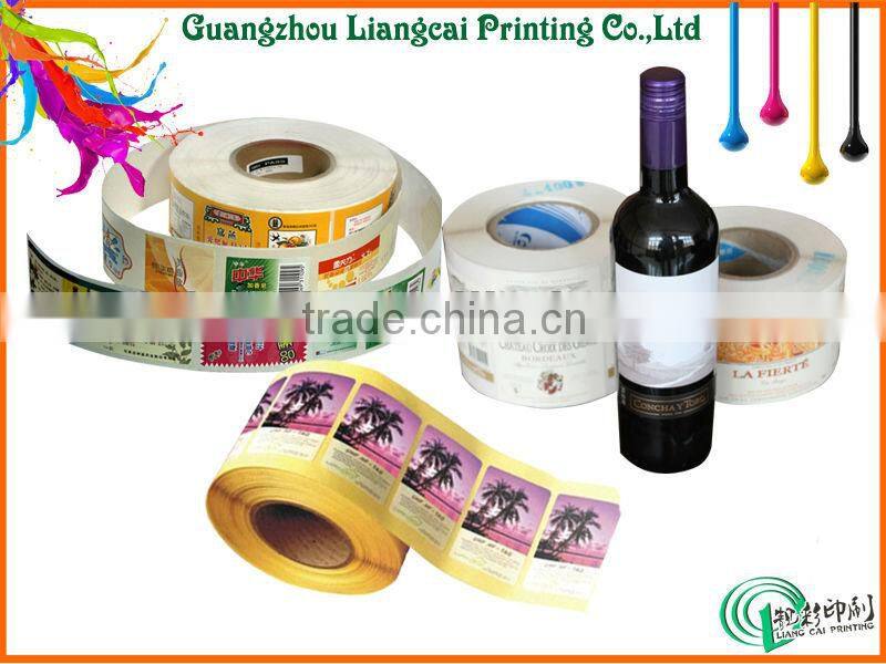 Fancy adhesive sticker,adhesive label sticker for food