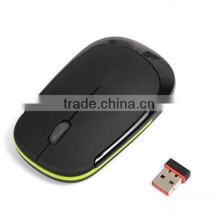 2.4Ghz colorful wireless mouse at factory price
