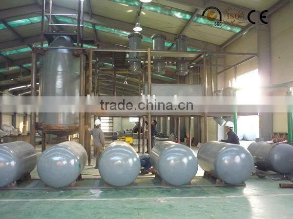 Quite high oil yield Continuous oil distillation plant/equipment without pollution