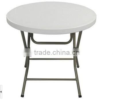 PP table round small folding iron table bar cocktail plastic tables for wholesale YPP16