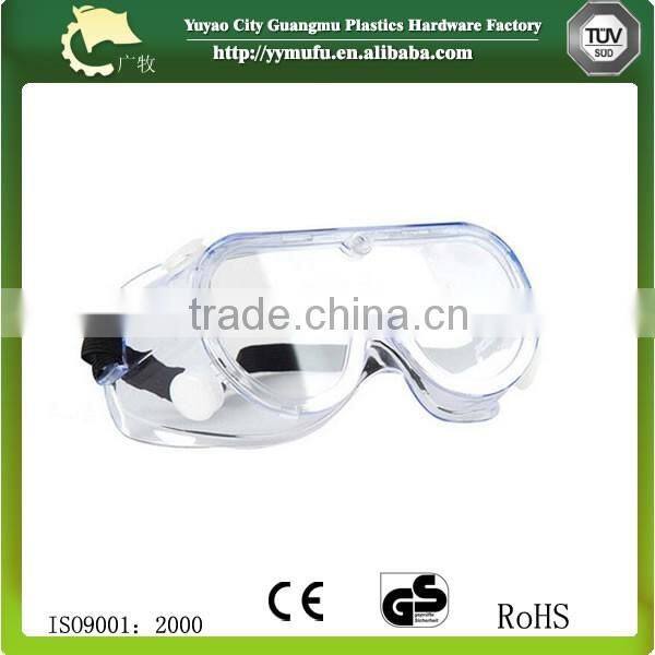 Plastic glasses transparent dust protection goggles