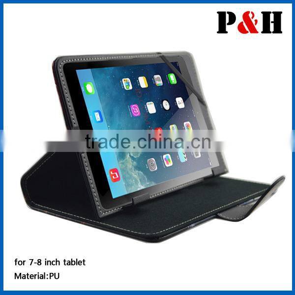 British style love Eiffel Tower Flower leather case with stand skin For ipad 2 3 4 5 mini 2