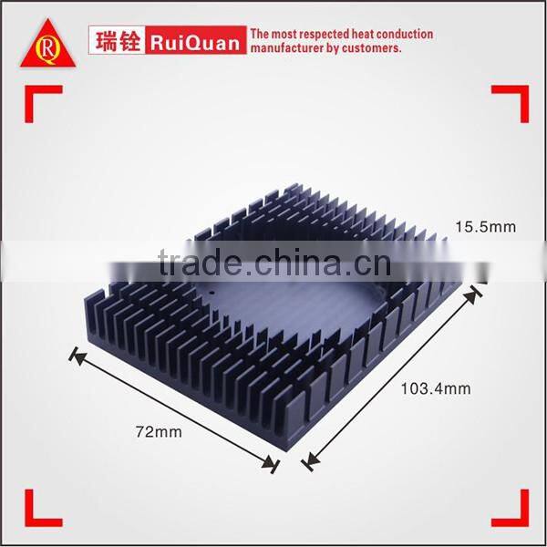 Heat sink,extruded aluminum heatsink,black anodized VGA heatsinks