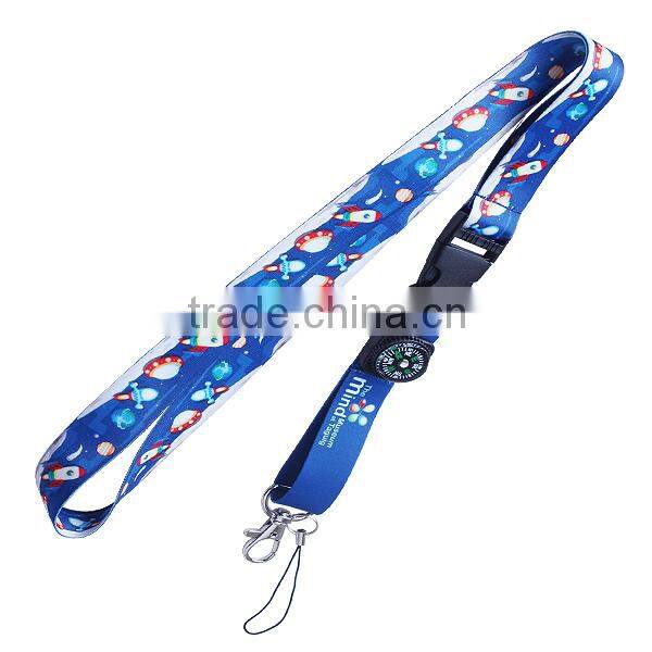 Customized logo outdoor activities water bottle lanyards