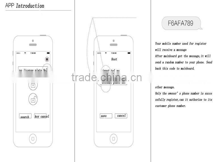 Remote Engine Starter With Original Car Key For Car Precooling And Preheating