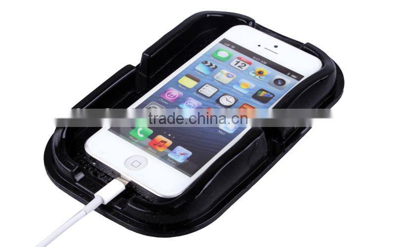 Slip pad mobile phone holder