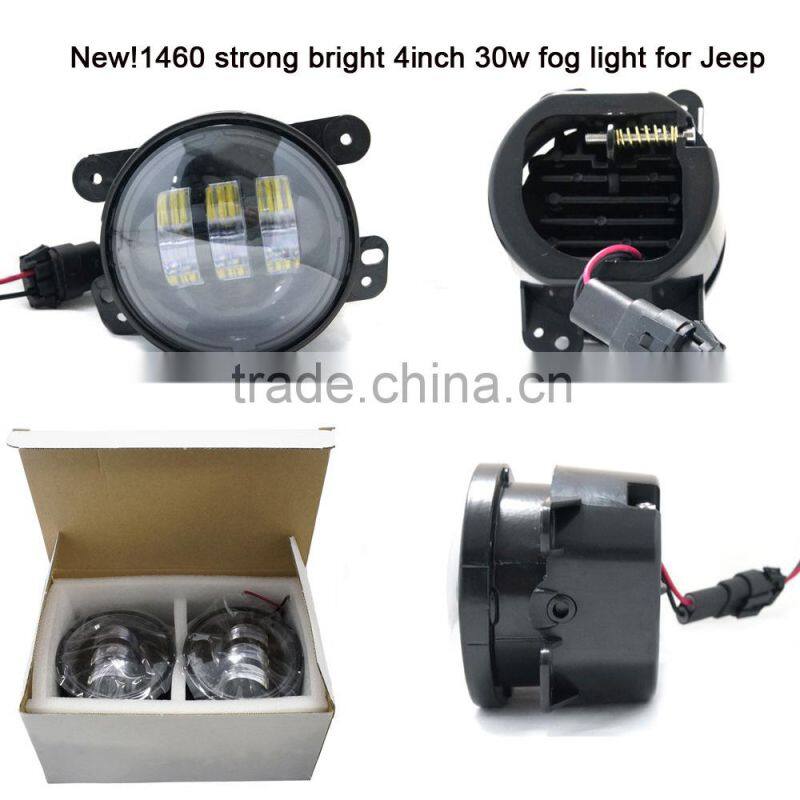 Devil eye 4" 30W fog light with angel eyes special for jeep