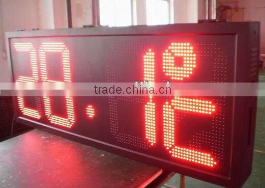 5" IP43 6 Digits Led Digital Clock Display