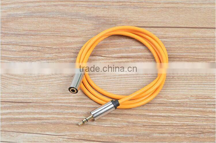 SYS Hot Selling 3.5mm Stereo Male To Female Audio Aux Cable