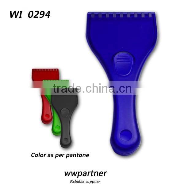 Plastic Car Window Ice Scraper with Glove / storm performers ice scraper / Snow Scraper for Promotion