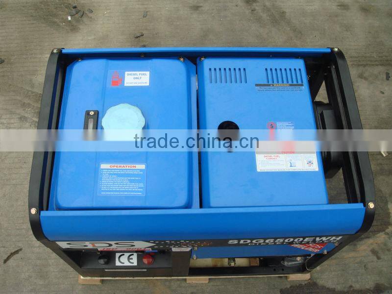 50HZ 160A diesel welder generator