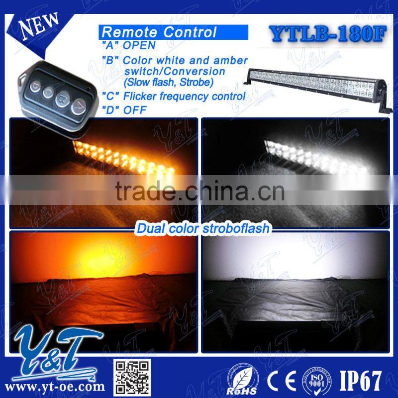 Wholesale night driving amber and white light color 180W Offroad Led Lamp automotive lighting system for JEEP