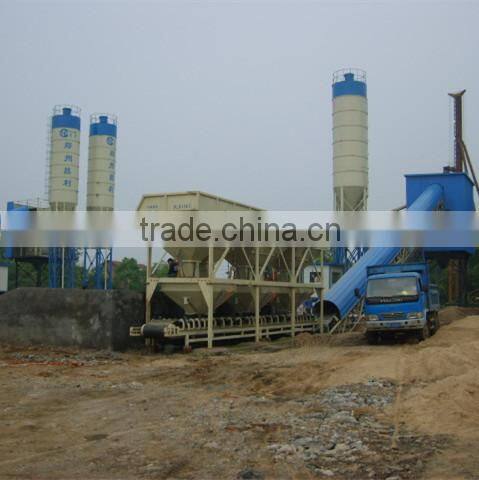 CE,BV HZS25 -HZS240 mobile/stationary concrete batching plant cememt mixing machine with capacity from 25 m3/h to 420m3/h