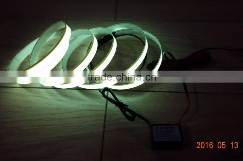 AC110V-240V Sound control Inverter lighting decoration Blue 1500mmX10mm EL tape