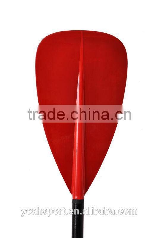 Beautiful blade fiberglass translucent inflatable boat stand up board sup paddle