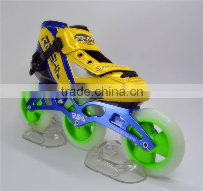 Custom speed skating shoes speed skates handmade inline skate 3 wheels skate OEM ODM logo heating-moldable