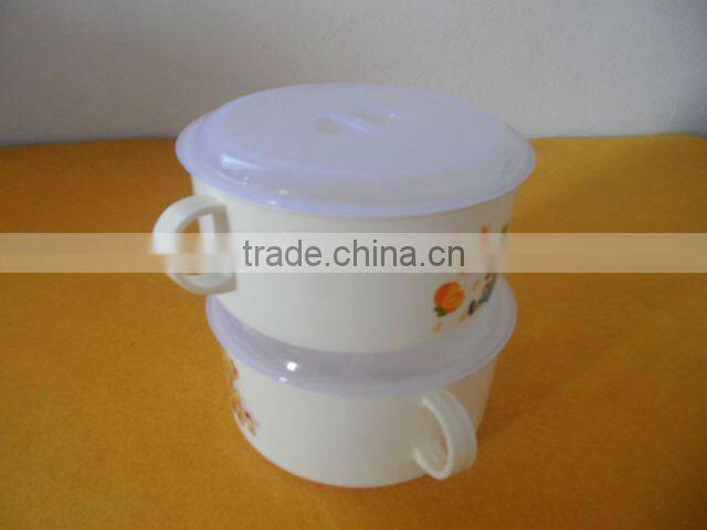 Plastic monolayer bento box