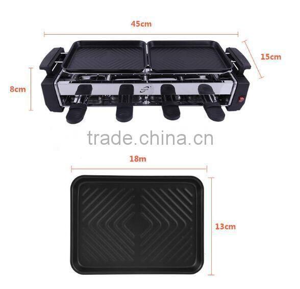 High quality Barbecue parties Smokeless indoor BBQ / indoor charcoal bbq grill / electric barbecue Grill