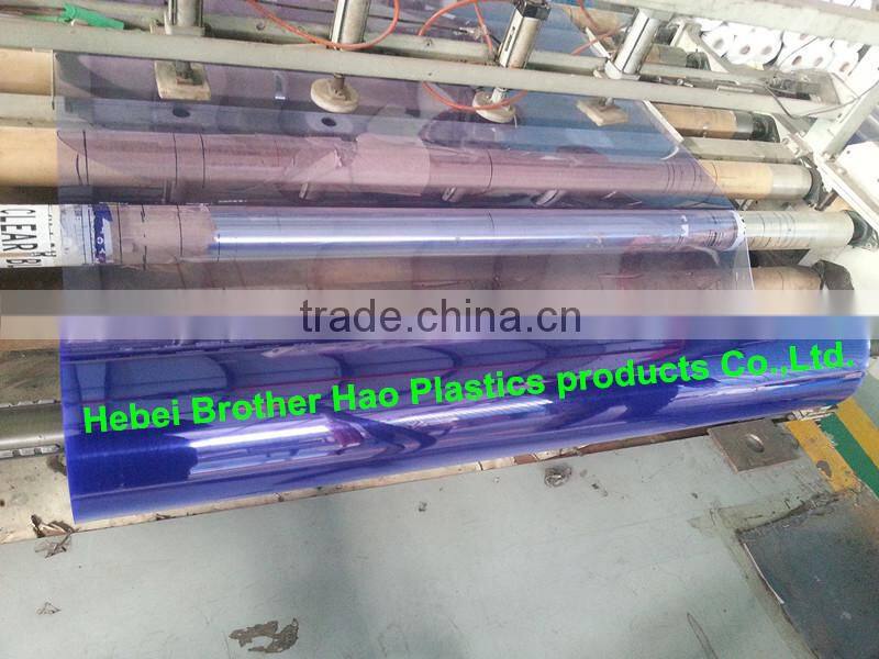 Manufacturer Big Core Flexible Transparent Clear PVC Flat Sheet