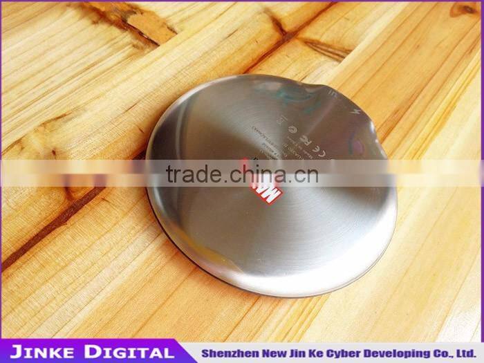 Avengers America Captain Power Banks 6800mAh dual USB Stainless Steel Mobile chargers Universal for iPhone5S 6 android phones