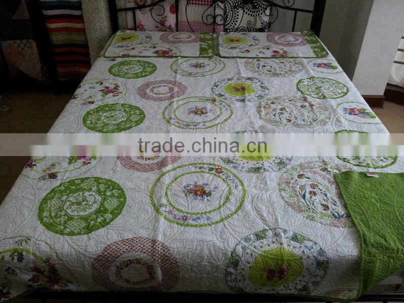 100% cotton quilt cover set