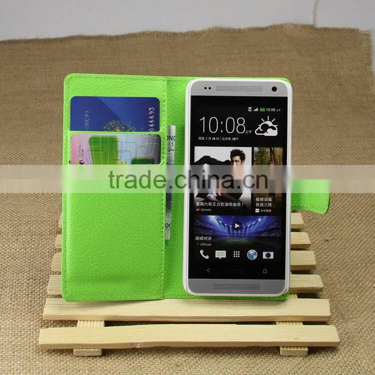 Good quality most popular flip cover for htc one mini m4