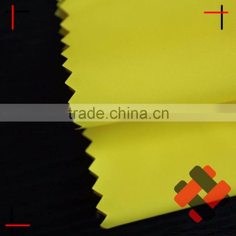 polyester pongee with colored coating two tone high class umbrella fabric