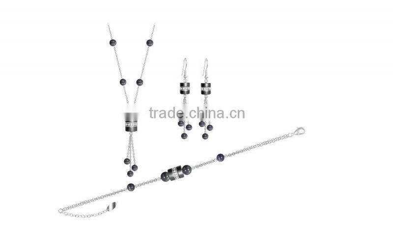 Fishbone Design European Style Jewelry Sets for Young Girls 2016 Coolman Jewelry