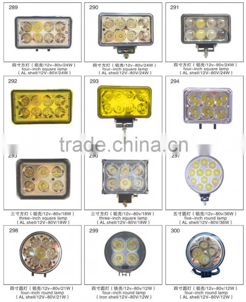 Led work light with good quality