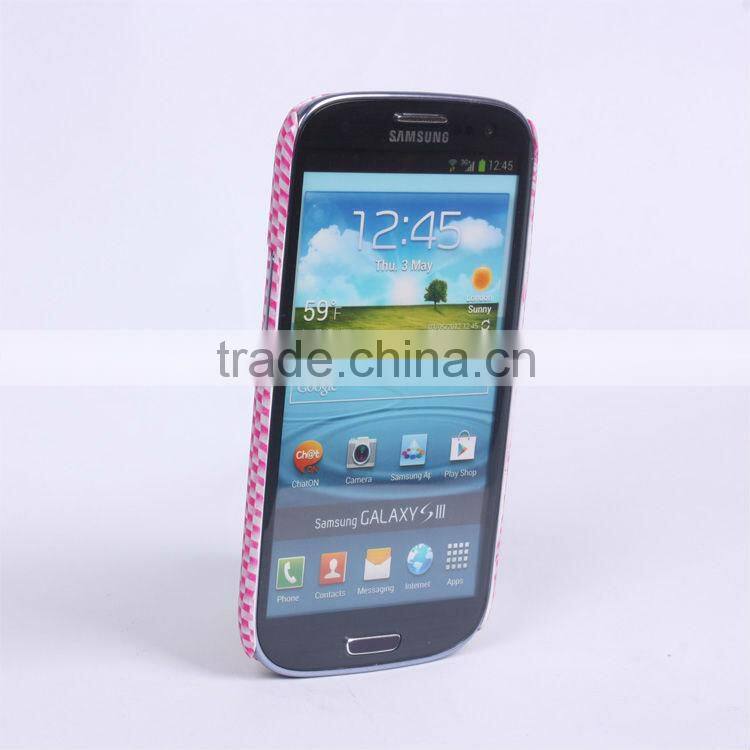 SX004-5 Carbon Fiber patterns Samsung i9300 cell phone case