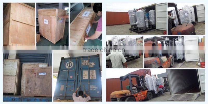 Automatic and silent nitrogen inflation machine for food and beverage solution