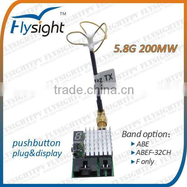 D667 FPV Audio Video TX & RX Transmitter Receiver 5.8GHz for Electric UAVs Helicopter