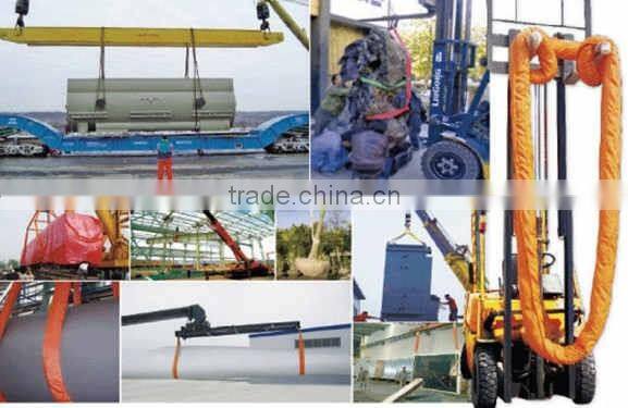 EN1492 EA type polyester material round soft lifting sling