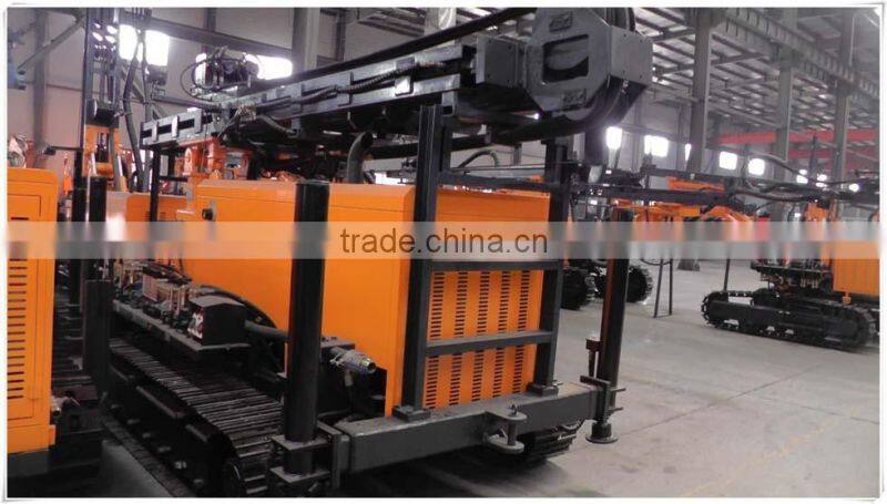 Drilling Depth 200m KW20 Crawler Water Well Drilling Rig For Sale
