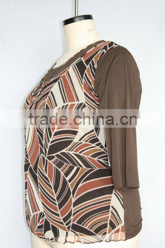 2fer long sleeve pictures of clothes plus size casual