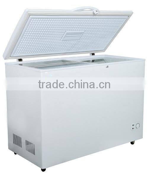 138 solar powered deep freezer, dc 12v freezer, solar freezer