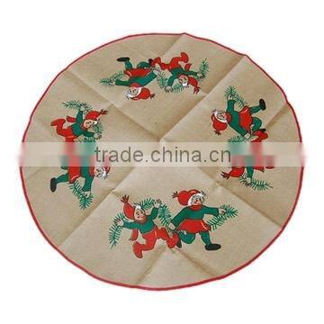 christmas hessian Blanket