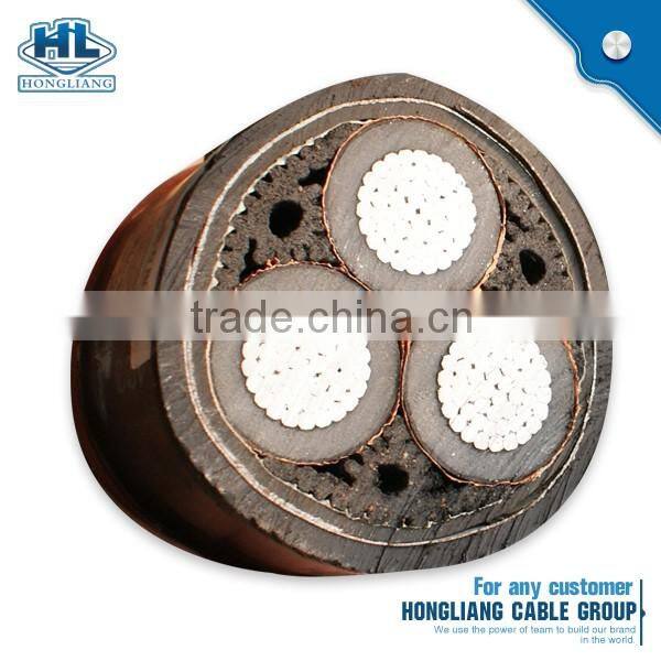 xlpe insulated 250mm2 power cable 26/35kV YJV YJV22 YJV32 cable spec