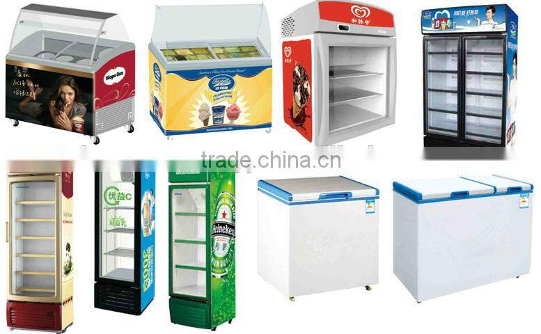 ice cream scooping cabinet