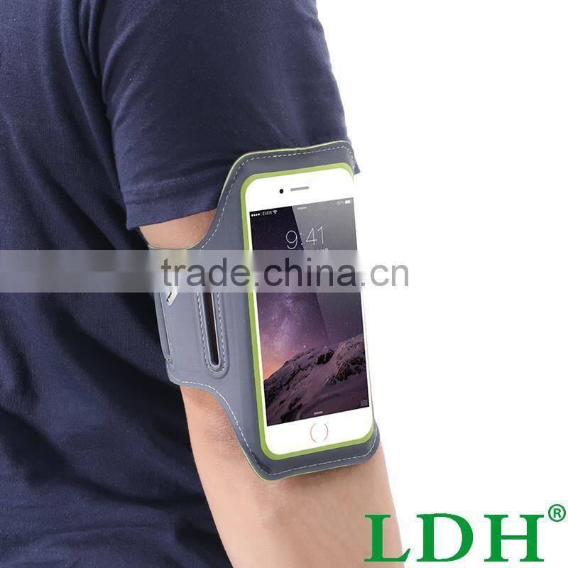 6s Plus Waterproof Outdoor Sports Touchouable Arm Band Cover For Apple iphone 6S/6 Plus 6s Plus 5.5 Soft Gym Leather Case Sleeve
