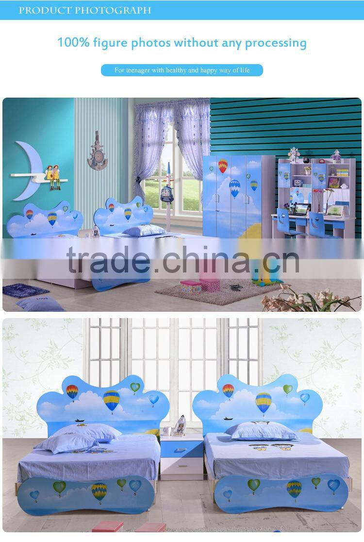 foshan furniture kids twin canopy bed K112