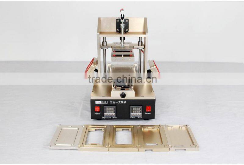 Preheater mobile phone LCD separator 5 in 1 LCD Frame assemble Machine