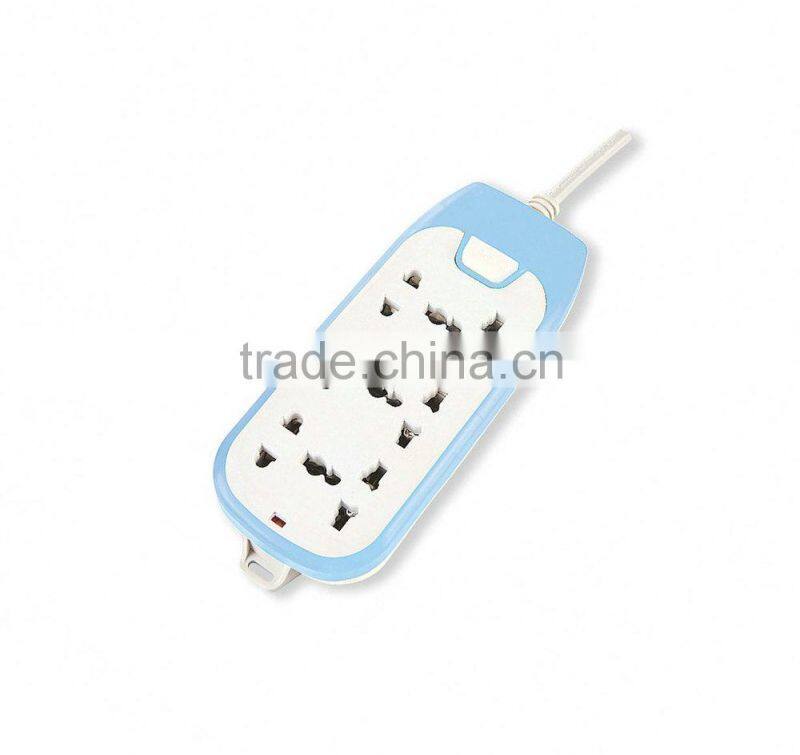 6 Way Electrical Power Extension Socket With Shutter